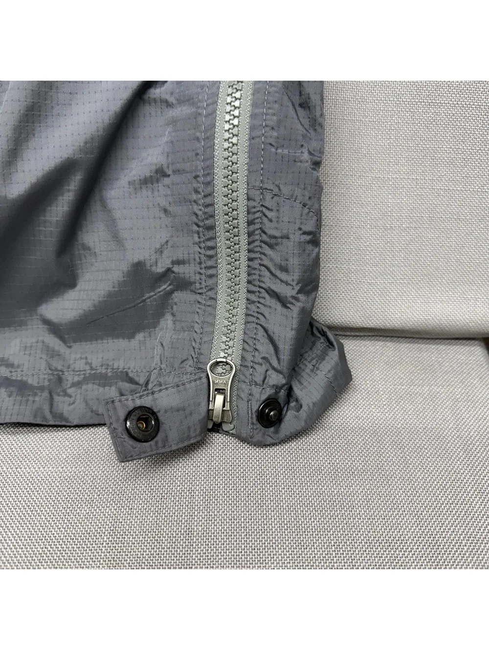 Marmot Men's PreCip Full Zip Rain Pants Gray XL Hardshell Waterproof Like New